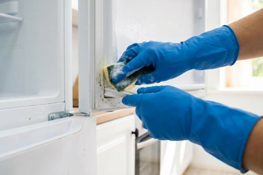 Cafards dans le frigo