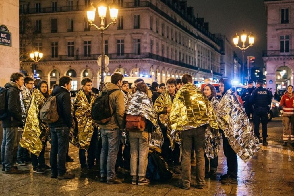 Effondrement d'un immeuble à Paris